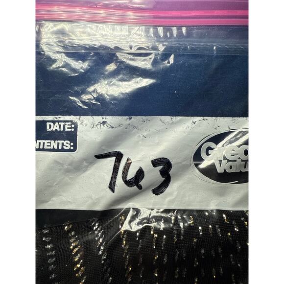 Jessica‎ McClintock sparkly rhinestone tank womens medium festival gatsby club - Picture 8 of 8